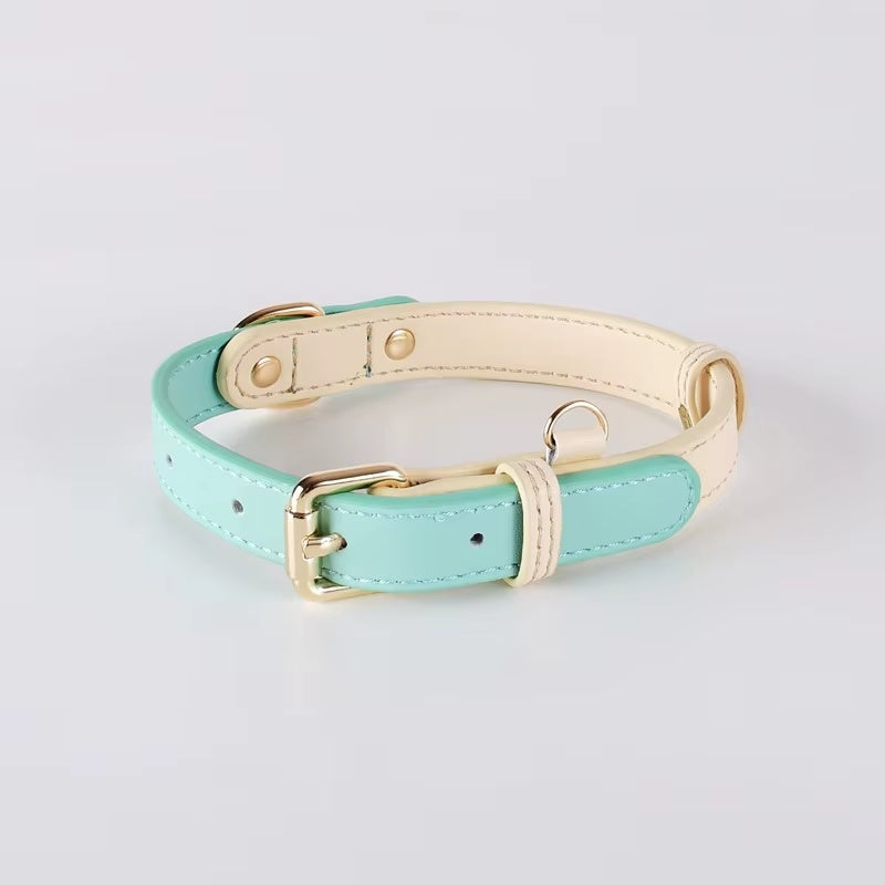 Genuine Leather Dog Collar – Adjustable for Small, Medium & Large Dogs